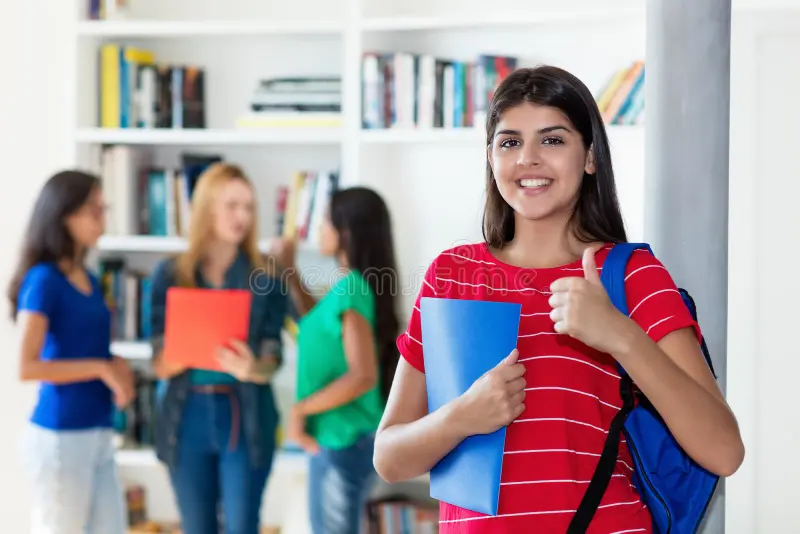 Students learning together